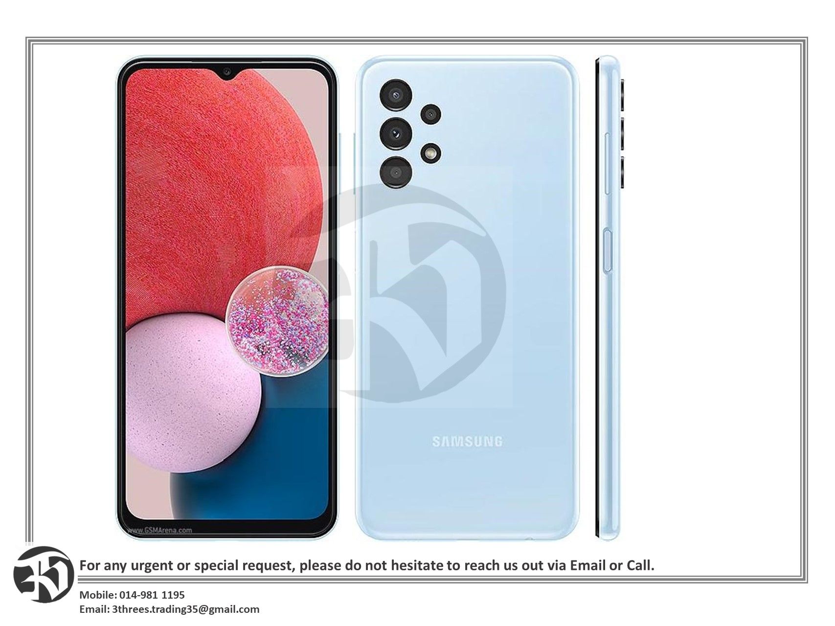 Samsung Galaxy A13 4G 6GB RAM & 128GB ROM
