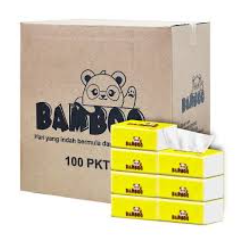 Bamboo Tissue 4 Ply 300PCS x 100 Pkt
