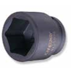 JONNESWAY 1" DR. 6PT FLANK IMPACT SOCKET, SIZE: 1"