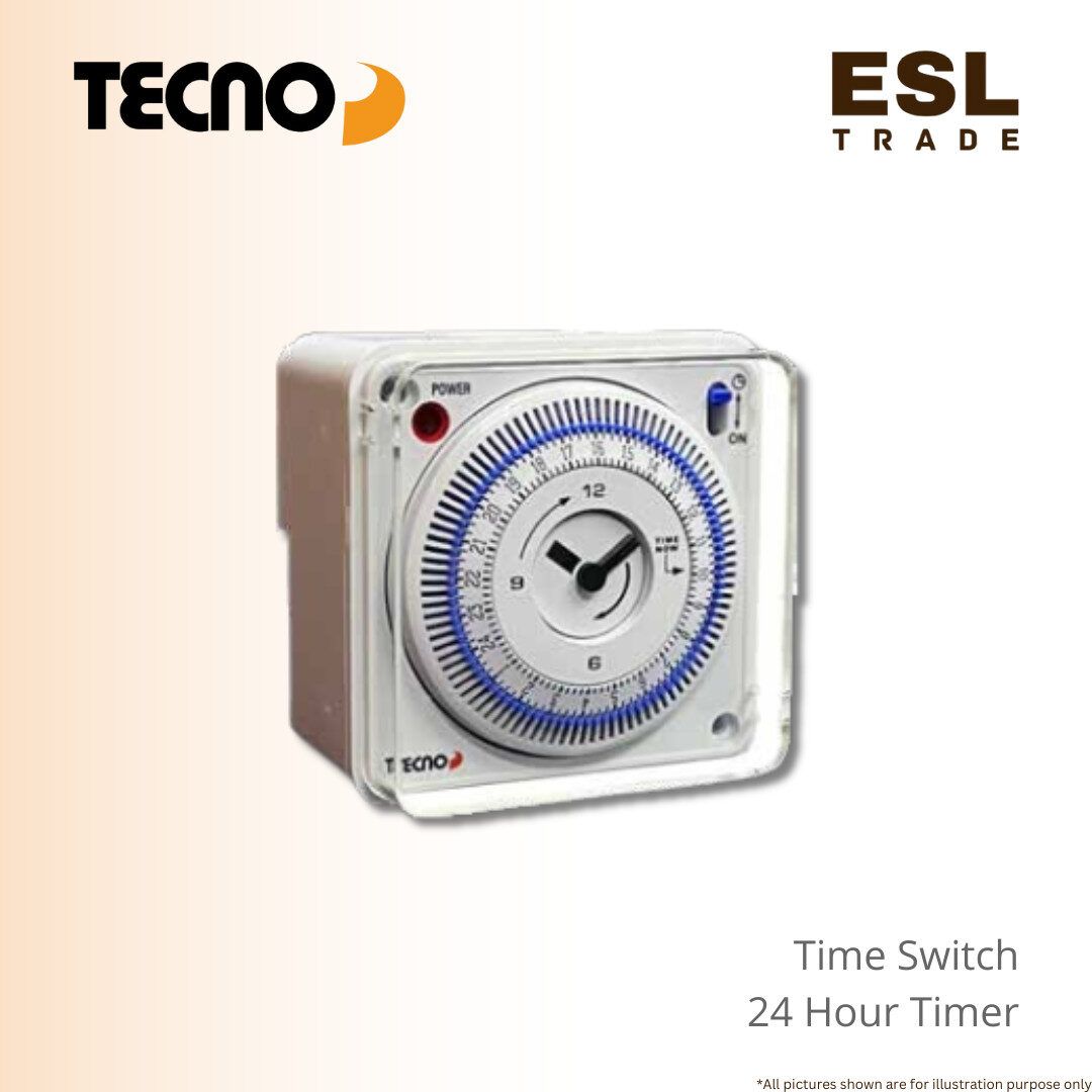 SE SETIA ELECTRIC TECHNO TEC-241 24HRS TIMER SWITCH