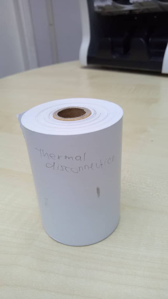 Roll Thermal Roll 3inch (1 kotak = 50 gulung)