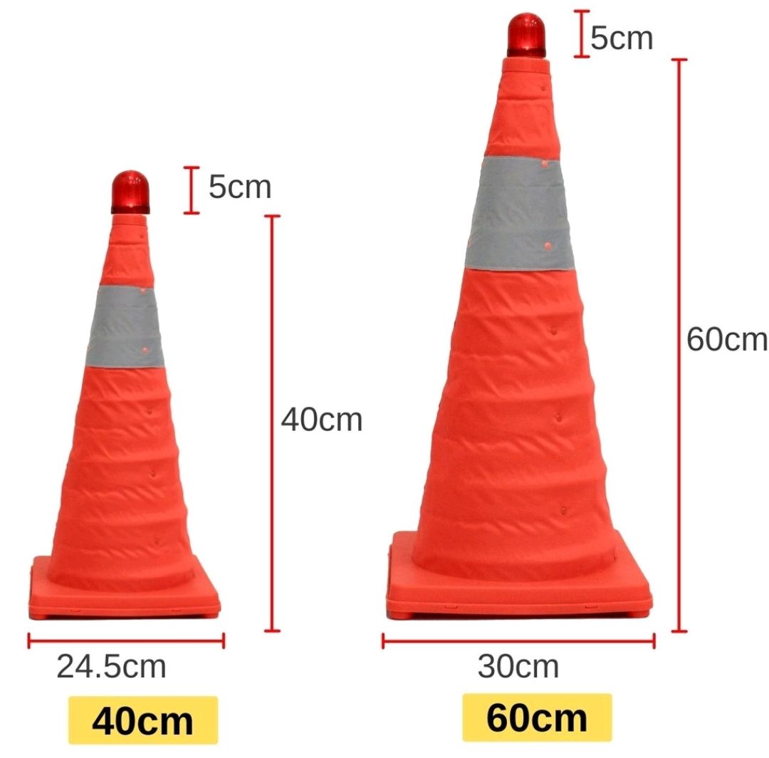 NA Safety Folded Cone /Kon Keselamatan berlipat