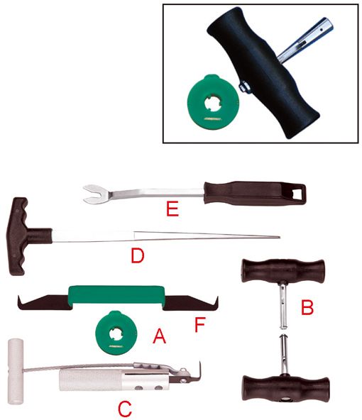 JONNESWAY WINDSHIELD REMOVAL KIT