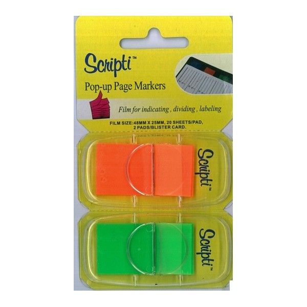 Scripti Pop Up Page Markers Film