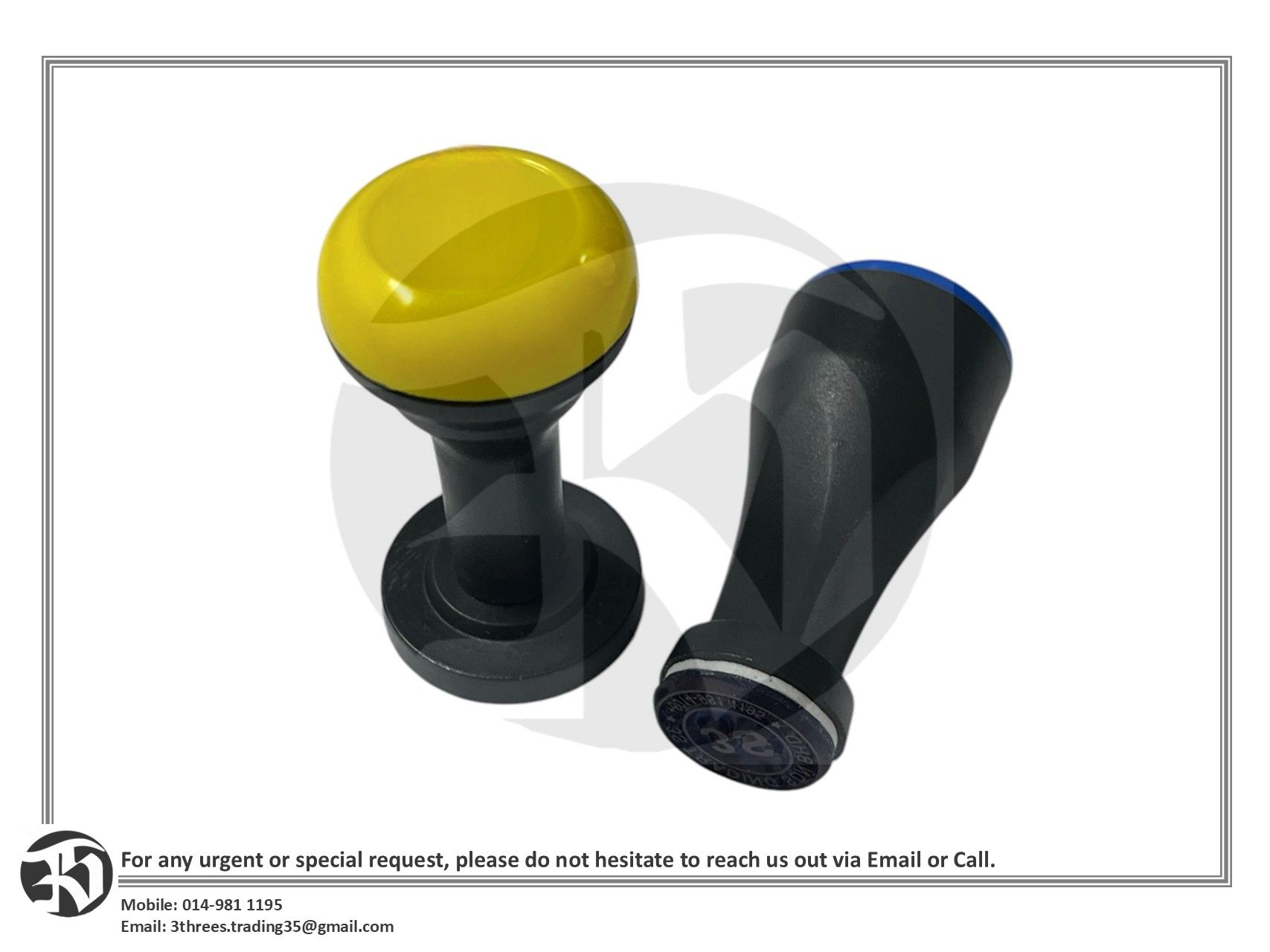 Customized Round Rubber Stamps (Diameter 15mm-42mm)