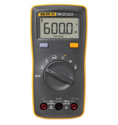 Fluke 10X FLUKE-106 ESP Fluke 106 Cat Iii 600v Dmm Esp