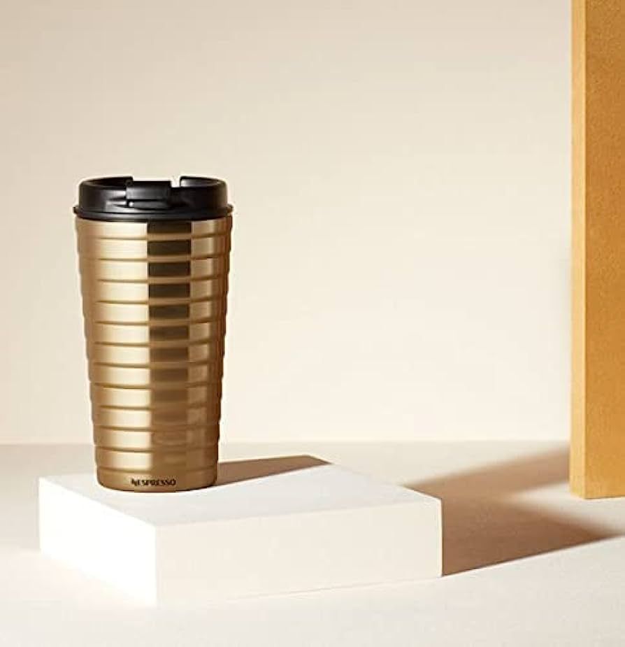 NESPRESSO * NESPRESSO TOUCH TRAVEL MUG - LIMITED EDITION GOLDEN (345ML)
