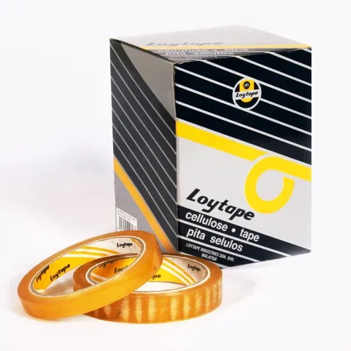 LOYTAPE CELLULOSE TAPE 24MM X 15YDS (6RLS/BX) - SMALL