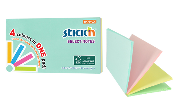 Hopax 21576 Magic Pads 3X5 Inch Pastel Colors