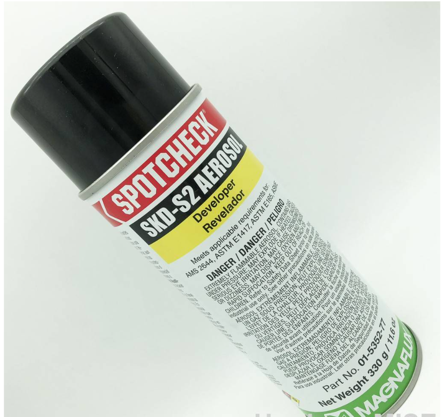 MAGNAFLUX SPOTCHECK SKD-S2 AEROSOL DEVELOPER REVELADOR 330G AEROSOL