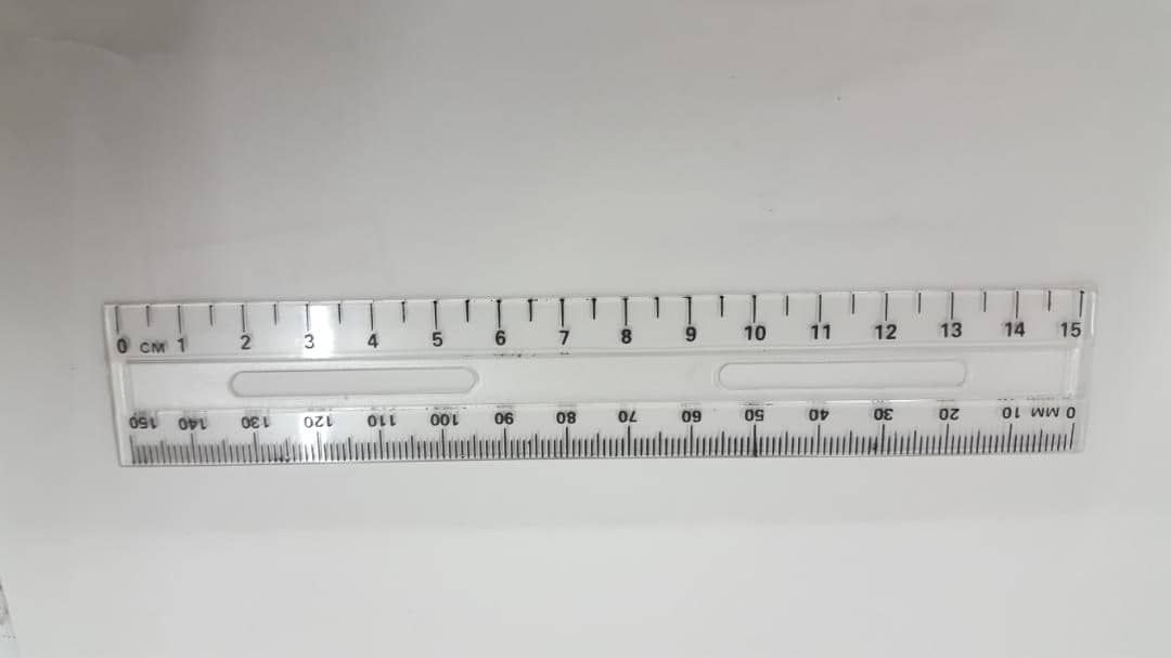 PEMBARIS PENDEK (SHORT RULER)- 15cm