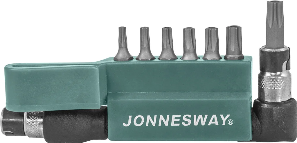 JONNESWAY 8PCS 1/4" DR. HEX BIT SET