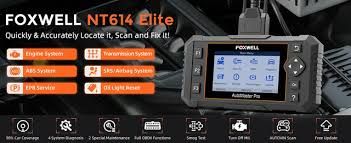 Foxwell NT614 Elite OBD2 Auto Car Diagnostic Tool Engine ABS Airbag Tranmission OBD2 Scanner Professional EPB Oil Reset Tools