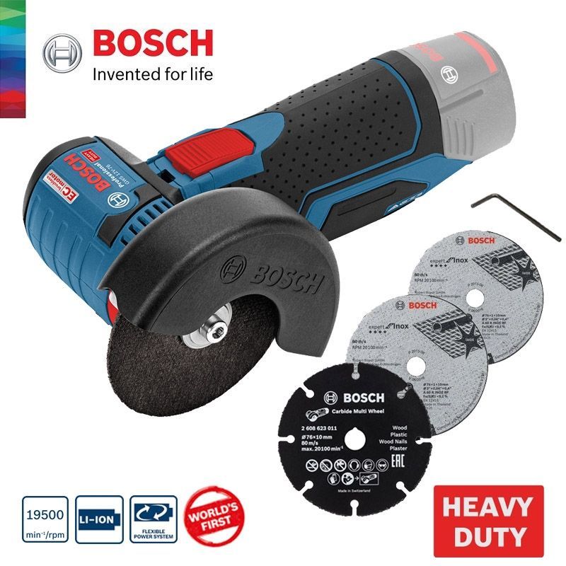 BOSCH GWS12V-76 3" MINI ANGLE GRINDER 12V
