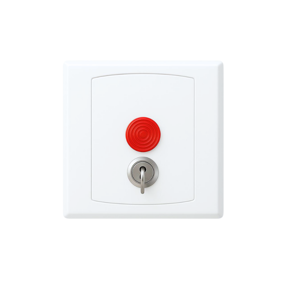 ELOCK PANIC BUTTON WITH KEY (DA-PB86C-TT)