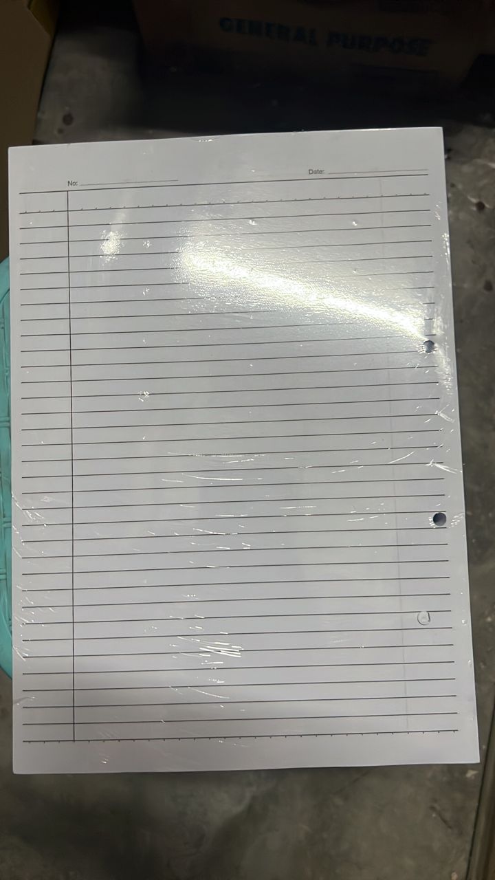 Exam sheet A4 SBS 70gsm 50 sheets - ( Local Supplier, Fast Delivery )