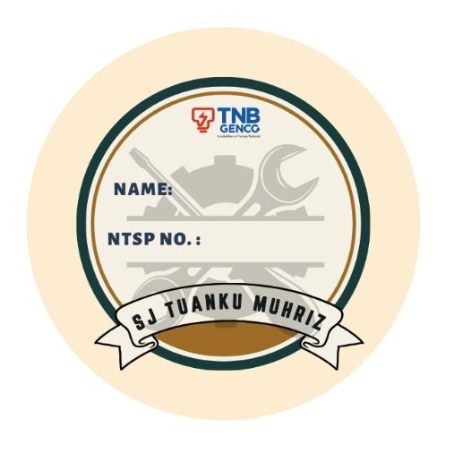 STICKER SAFETY NTSP 6CM