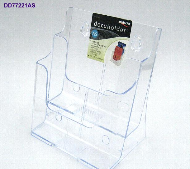 DEFLECTO BROCHURE HOLDER 2 COMPARTMENT A5 - DD77221AS
