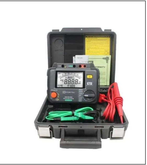 High Voltage Insulation Tester c/w battery