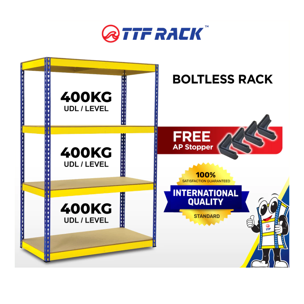 TTFRack TTFRack BOLTLESS RACK H244cm x D61cm x L122cm