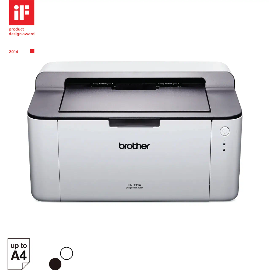 BROTHER HL-1110 A4 SINGLE FUNCTION USB MONOCHROME LASER PRINTER