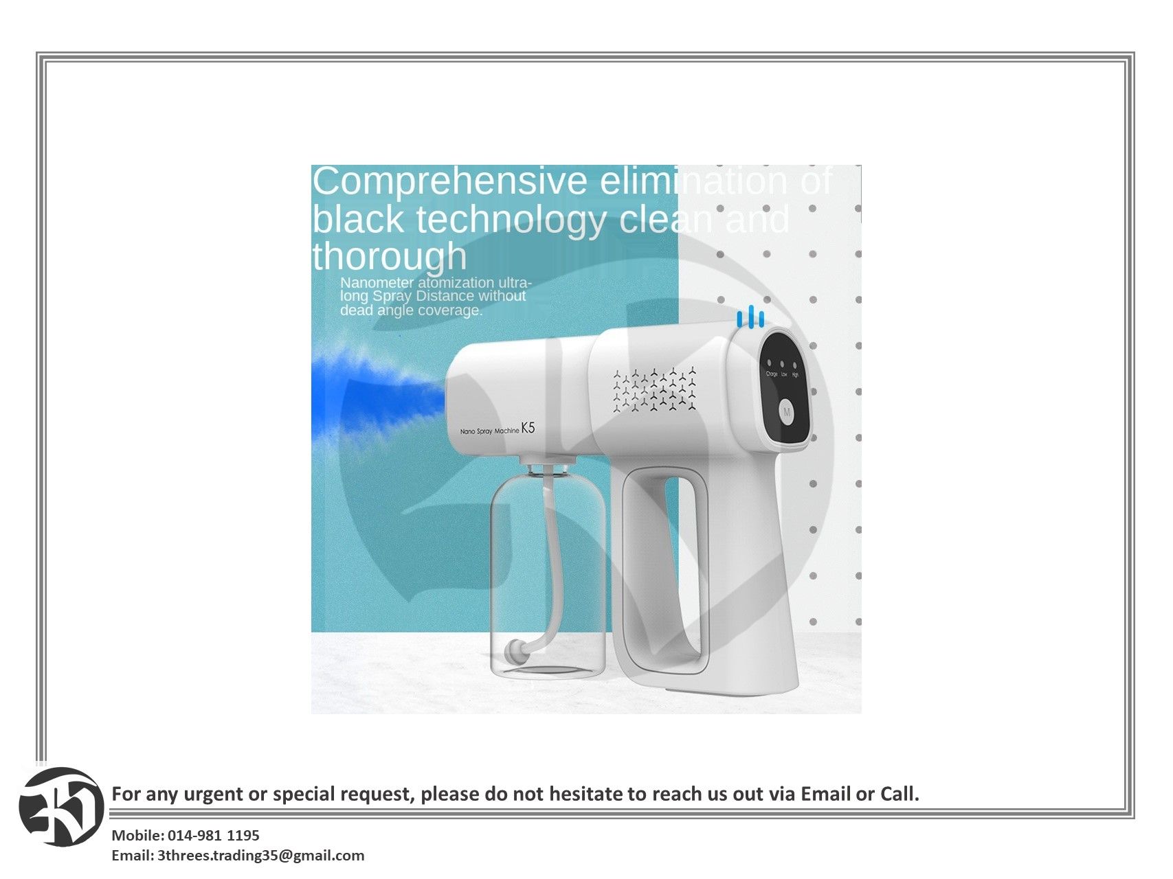 SSST K5 NANO SPRAY GUN