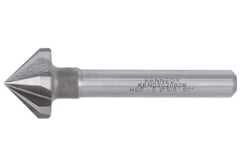 1/2" x 90DEG HSS-Co 5% ROSEMULTI-FLUTE S/S COUNTERSINK
