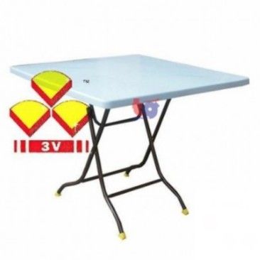3V Plastic Foldable Table 3x3 Heavy Duty