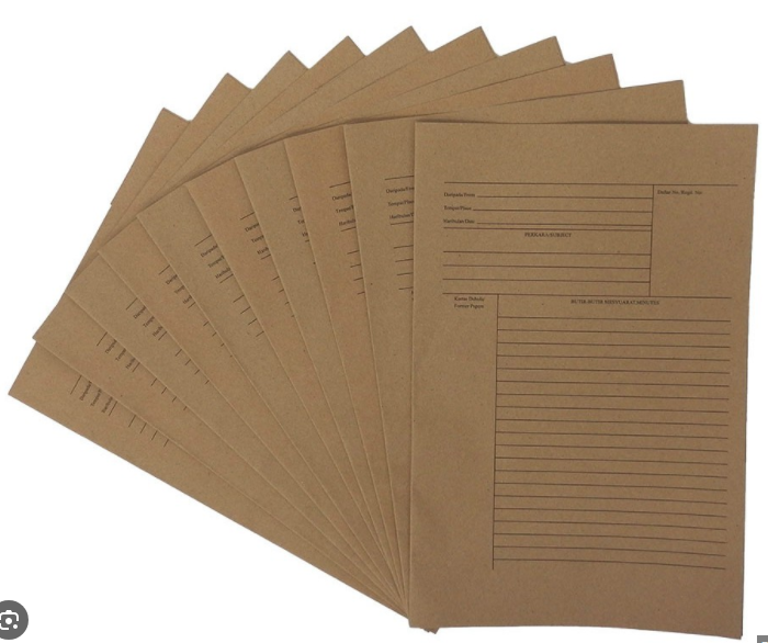 BROWN PAPER FILE -100'S
