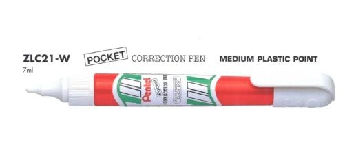 Pentel *Pentel Correction Pen ZL21 (7ML) 10 pcs