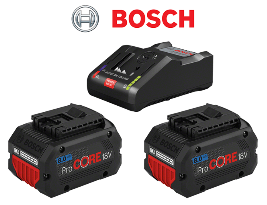 BOSCH STARTER KIT PROCORE 18V 8.0AH