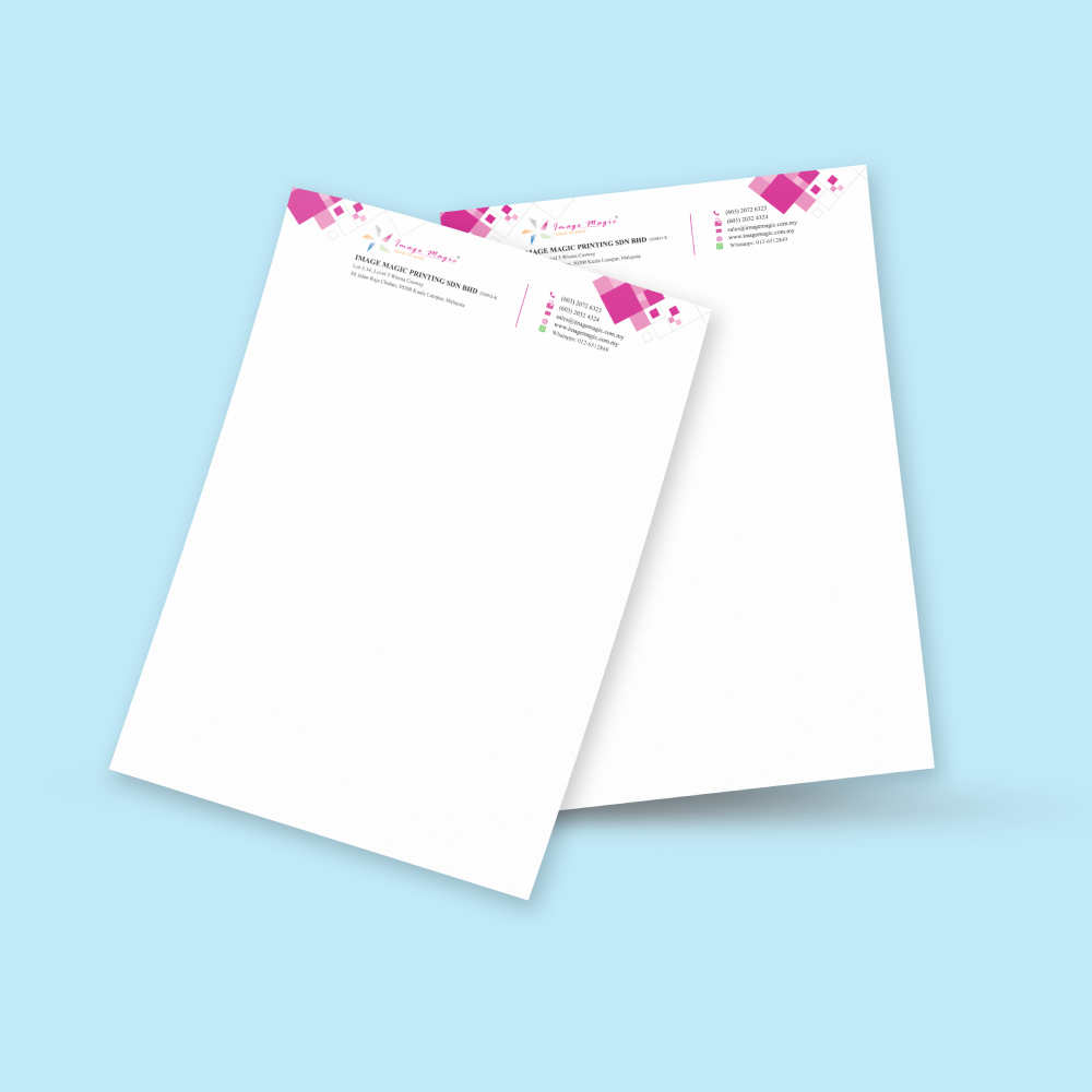 T/W SIMILI A4 PAPER LETTERHEAD