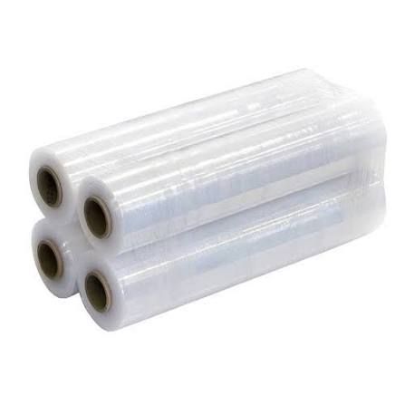 500mm Stretch Film Clear 2.2kg / 23 micron / Hand Roll Shrink Wrap Plastic Wrapping Clear Transparent