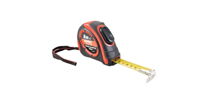 8M/26' NYLON COATED DOUBLE SIDEDSTEEL TAPE