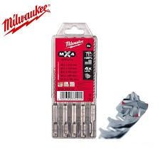 MILWAUKEE SDS-PLUS DRILL BIT SET – MX4 (5PCS)