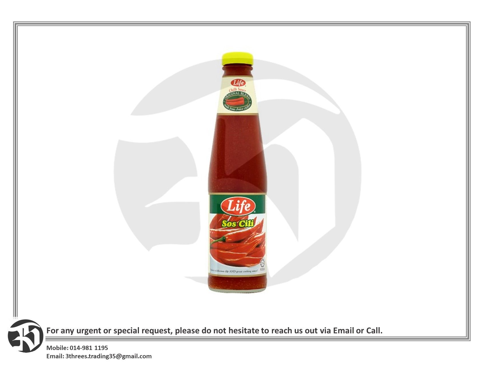 Life Chilli Sauce 485g/725g