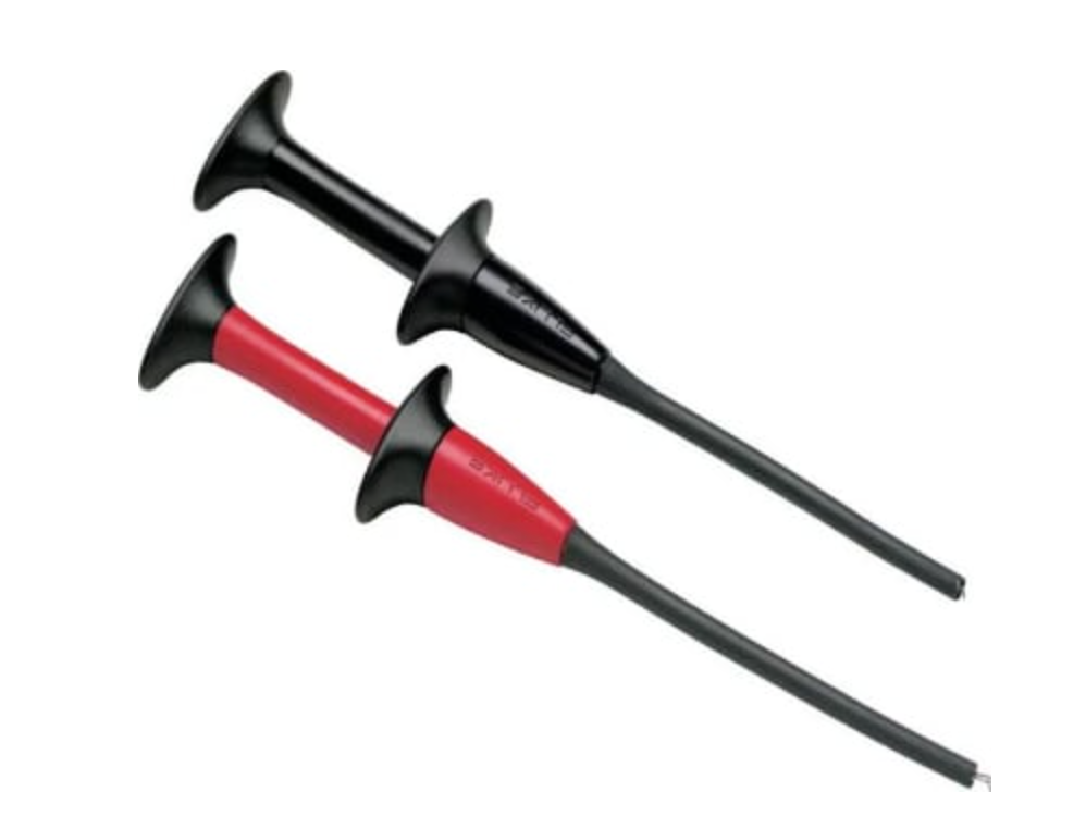 Fluke AC283 AC283A Ac283a,heavy Duty,plunger-style Pincer Clip Set