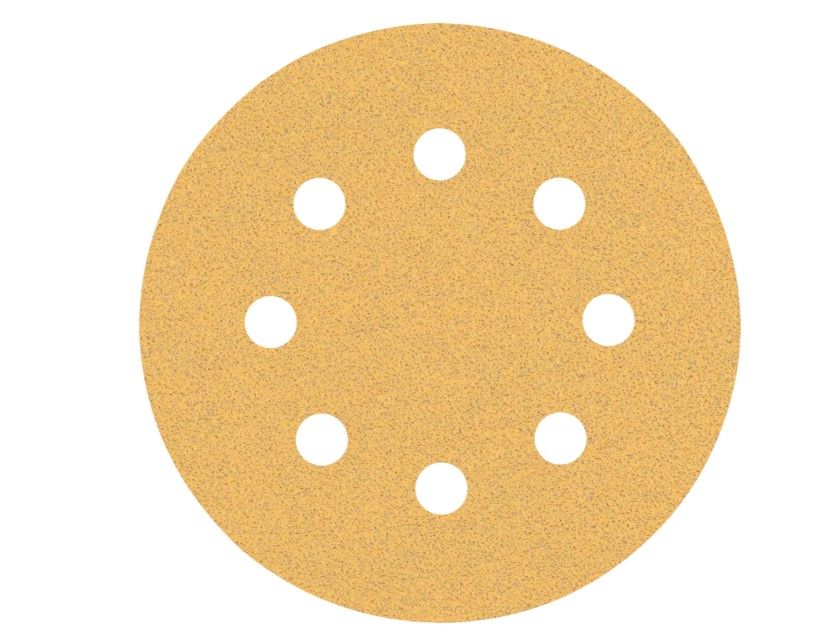 BOSCH EXPERT C470 SANDPAPER WITH 8 HOLES FOR RANDOM ORBITAL SANDERS 115 MM, G 80 5-PC (2608900796)