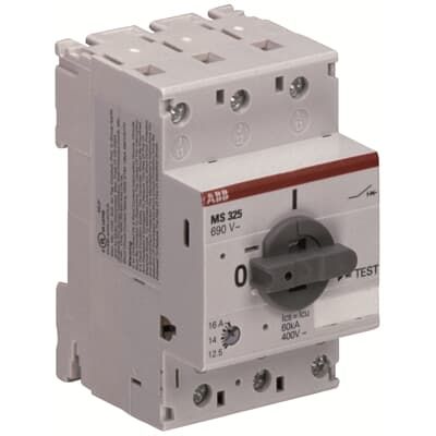 *ABB MS325-2.5 Manual Motor Starter 1.6, 2.5 A, 1SAM150000R1007
