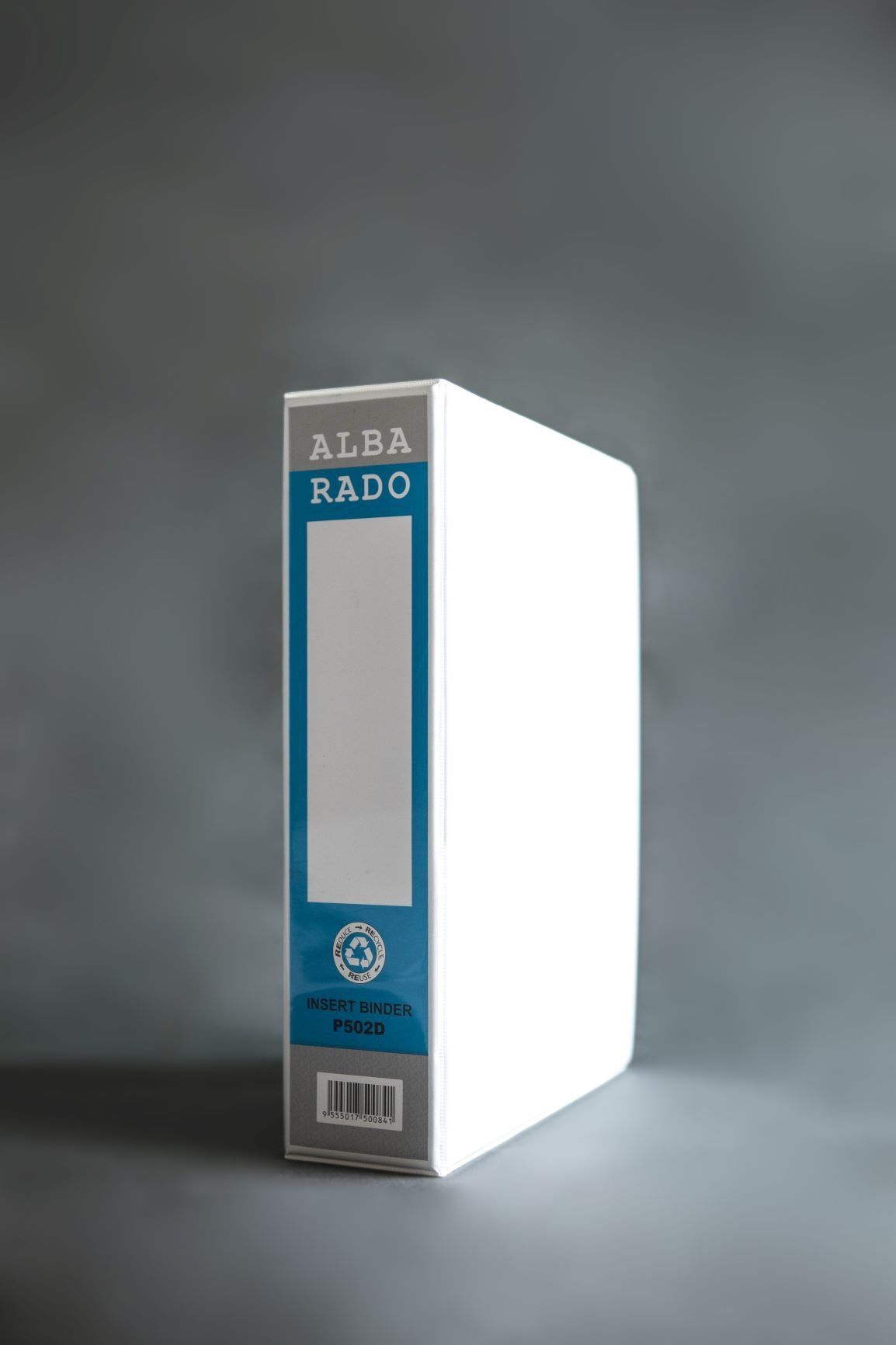 ALBA RADO PP (P502D) Insert Binder A4 50mm 2D White