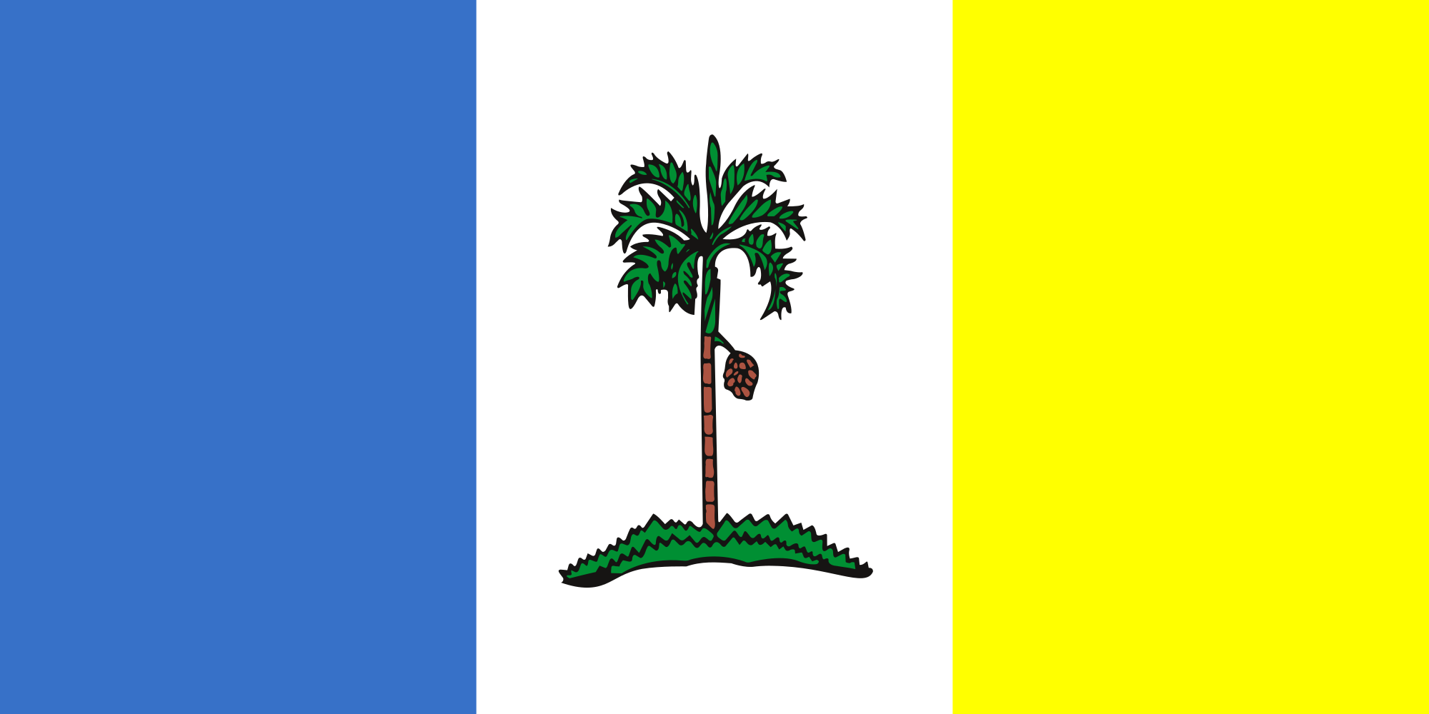 Flag Bendera Pulau Pinang 2ft x 4ft