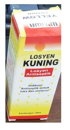 Alpha Losyen Kuning Antiseptik 30ml