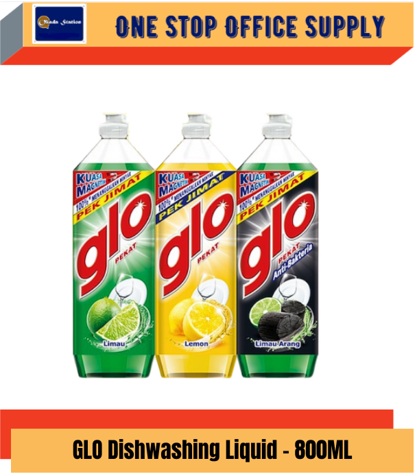 GLO Dishwashing Liquid 800ml / GLO / Dishwashing / Dishwashing Liquid