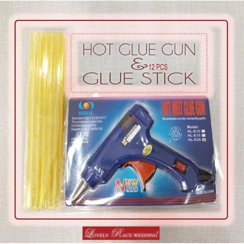 20W Professional Handy High Temp Heater Hot Melt Glue Gun