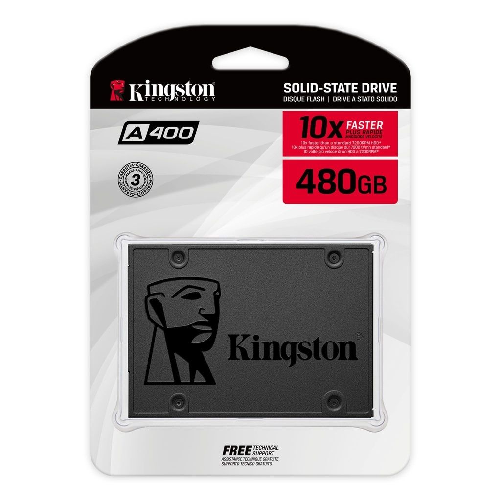 Kingston 240GB 2.5" Solid State Drive SSD (A400)