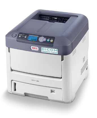 Genuine Malaysia OKI Warranty - OKI C711DM (c/w Power Cord & USB Cable) PRINTER