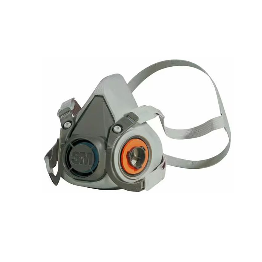 3M™ REUSABLE HALF MASK RESPIRATOR 6200, MEDIUM, 8 EA/CASE ID 7000146847UPC 04046719375929