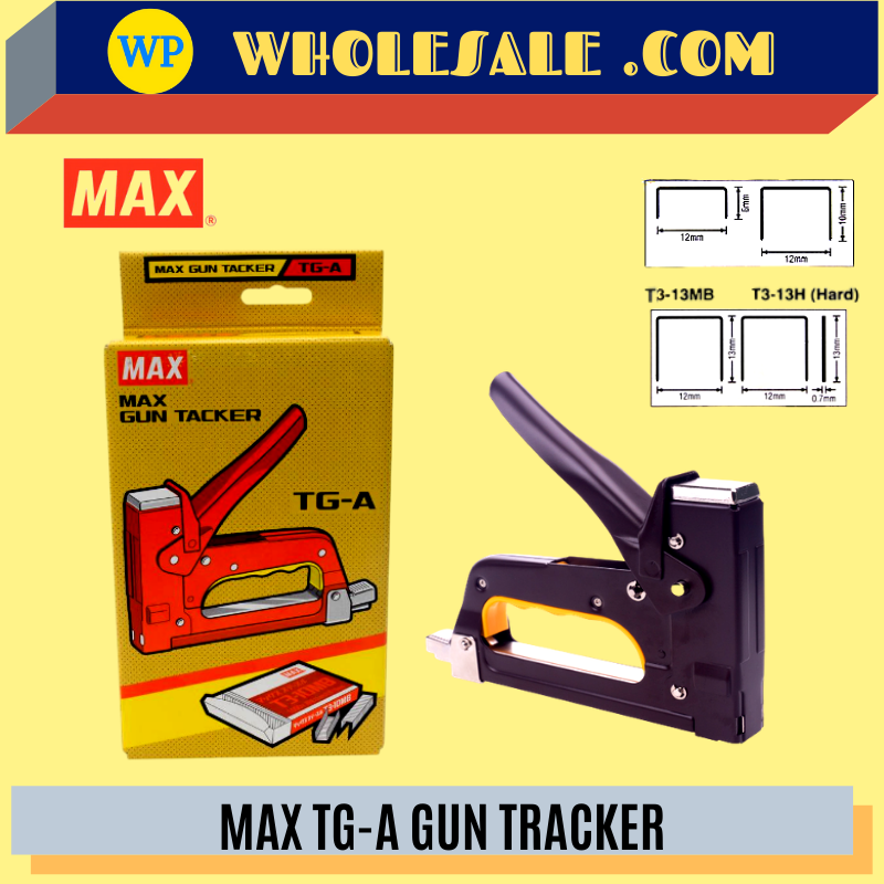 MAX GUN TACKER TG-A / Max / Guntacker / Tacker / Max TG-A / Stapler / Max Gun Tacker TG-A