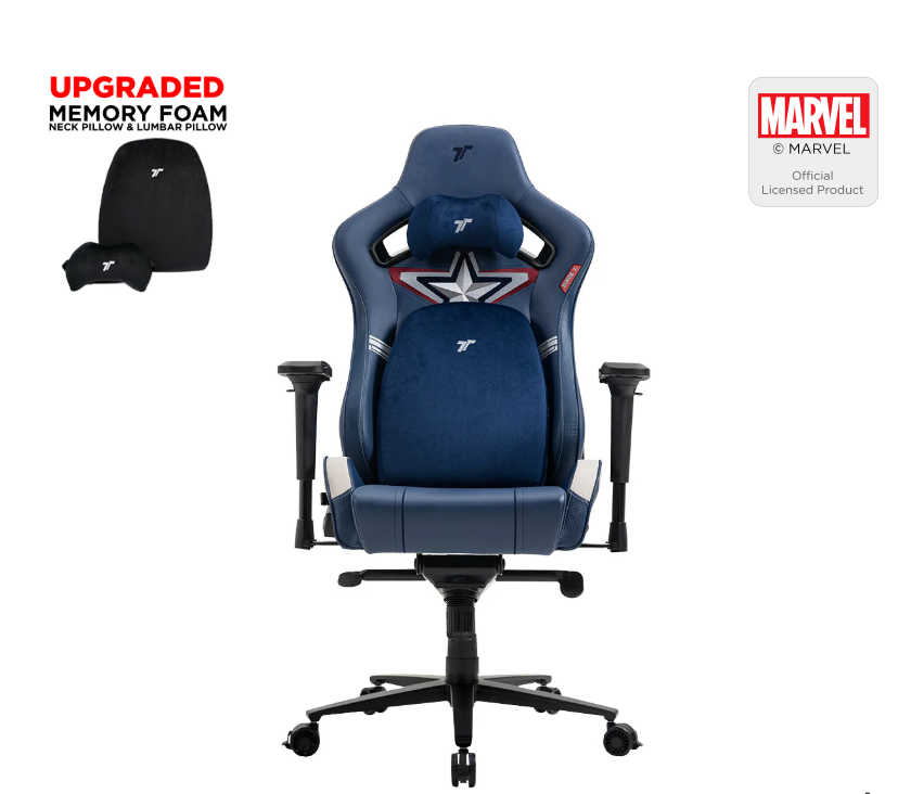 TTRacing Surge X Gaming Chair - Captain America Edition