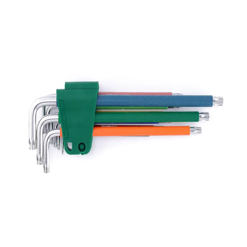 Sata COLOR SERIES 9PC TORX HEX KEY SET (TR)